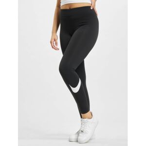 Nike / Legging Sportswear Essential GX MR Swoosh in zwart  - Dames - Zwart - Grootte: Medium