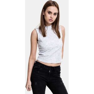 Urban Classics Ladies Space Dye Tops Vrouwen op kleur grijs, Maat XS grijs Extra Small Vrouwen