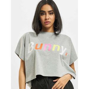 Playboy x DEF Bunny T-Shirt Vrouwen op kleur grijs, Maat SM grijs SM Vrouwen