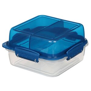 Sistema To Go - Lunch Stack Square - 1240ml Donkerblauw