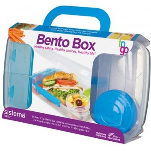 Sistema TO GO - Bento Box - 1.760 ml Blauw