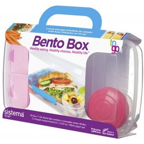 Sistema TO GO - Bento Box - 1.760 ml Roze