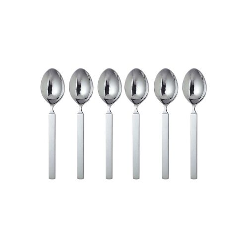 Alessi Dry Dessertlepel rvs 17 cm, per 6