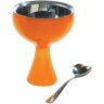 Alessi Big love IJscoupe met lepel 25 cl oranje