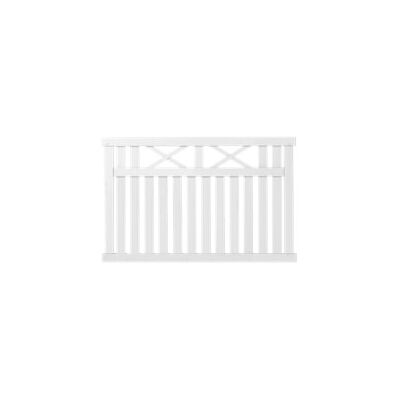 Plus FSC Witte Houten Tuinhek Vinesse 150x96cm - Tuinhek Plus FSC Witte Houten Tuinhek Vinesse 150x96cm - Tuinhek
