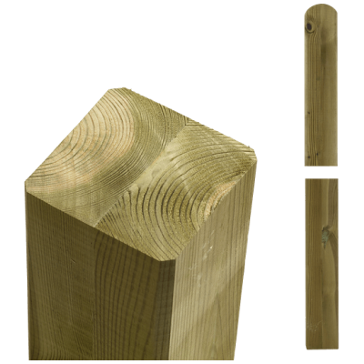 Trendyard 9x9x148 cm gelamineerde palen - Tuinpaal Trendyard 9x9x148 cm gelamineerde palen - Tuinpaal