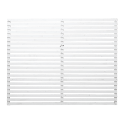 Plus FSC Scandinavisch Houten Tuinscherm 180x140cm - Wit Plus FSC Scandinavisch Houten Tuinscherm 180x140cm - Wit