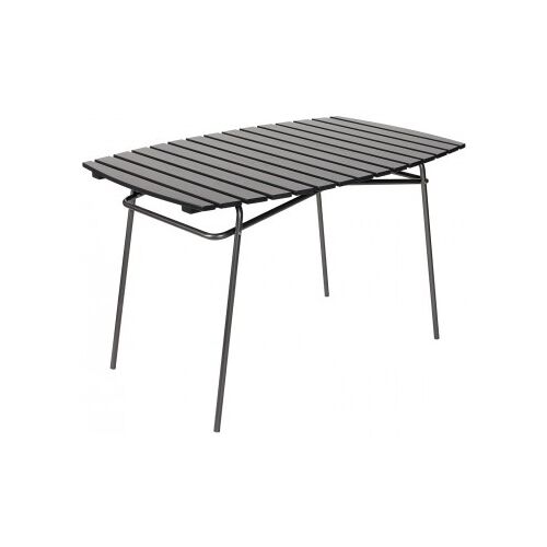 Trendyard Opvouwbare Tuintafel Retro Grijs/Zwart