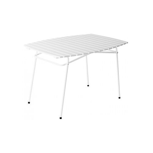 Trendyard Opvouwbare Tuintafel Retro Wit/Wit