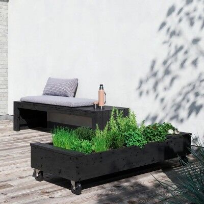 Trendyard - Houten Tuinbank Met Opbergruimte - 180 cm - Tuinbank Trendyard - Houten Tuinbank Met Opbergruimte - 180 cm - Tuinbank