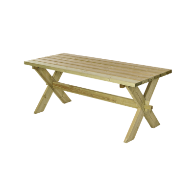 Plus Scandinavisch geïmpregneerde tuintafel - Rechthoek 177x76x72cm Plus Scandinavisch geïmpregneerde tuintafel - Rechthoek 177x76x72cm
