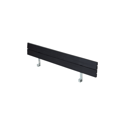 Plus Zigma Rugleuning - 166 cm, Zwart, voor picknicktafel Plus Zigma Rugleuning - 166 cm, Zwart, voor picknicktafel