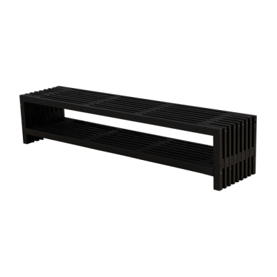Trendyard Tuinbank Zwart Rustik 218 CM Trendyard Tuinbank Zwart Rustik 218 CM