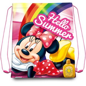 Disney Minnie Mouse gymtas/rugzak/rugtas voor kinderen - roze - polyester - 40 x 30 cm