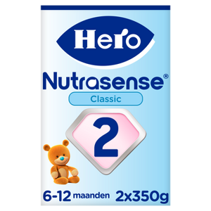 Hero Nutrasense Classic 2 Opvolgmelk 612 Maanden 2 x 350g bij Jumbo