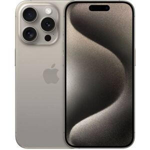 Apple iPhone 15 Pro - 128GB - Naturel titanium - 2 jaar Garantie Apple iPhone 15 Pro - 128GB - Naturel titanium - 2 jaar Garantie