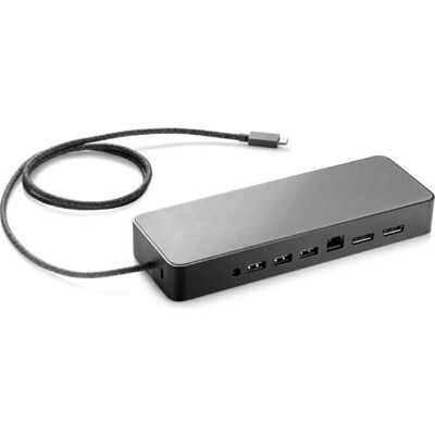 HP USB-C Universal Dock 90W - 2x Displayport - RJ45 - 4x USB - USB-C - Audio HP USB-C Universal Dock 90W - 2x Displayport - RJ45 - 4x USB - USB-C - Audio