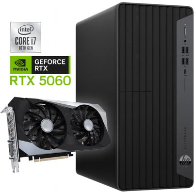 HP EliteDesk 800 G6 Tower - Intel Core i7-10e Generatie - 16GB RAM - 1TB SSD - Nvidia RTX 5060 - Win11 - Game PC HP EliteDesk 800 G6 Tower - Intel Core i7-10e Generatie - 16GB RAM - 1TB SSD - Nvidia RTX 5060 - Win11 - Game PC