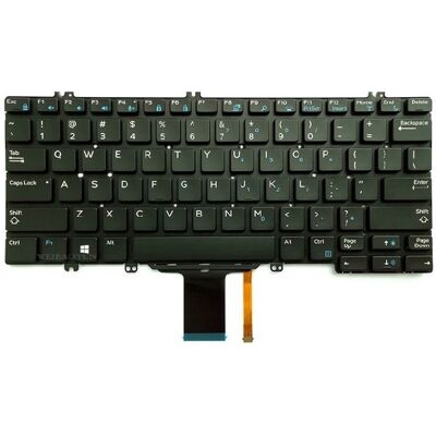 TopMedia Notebook keyboard for Dell Latitude 5280 5288 7280 with backlit TopMedia Notebook keyboard for Dell Latitude 5280 5288 7280 with backlit