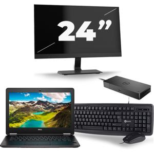 Dell Latitude E7270 - Intel Core i5-6e Generatie - 12 inch - 8GB RAM - 256GB SSD - Windows 11 + 1x 24 inch Monitor Dell Latitude E7270 - Intel Core i5-6e Generatie - 12 inch - 8GB RAM - 256GB SSD - Windows 11 + 1x 24 inch Monitor