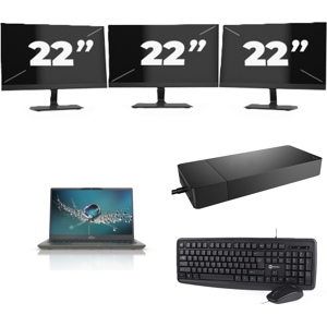 Fujitsu Lifebook U7411 - Intel Core i5-11e Generatie - 14 inch - 8GB RAM - 256GB SSD - Windows 11 Home + 3x 22 inch Monitor Fujitsu Lifebook U7411 - Intel Core i5-11e Generatie - 14 inch - 8GB RAM - 256GB SSD - Windows 11 Home + 3x 22 inch Monitor