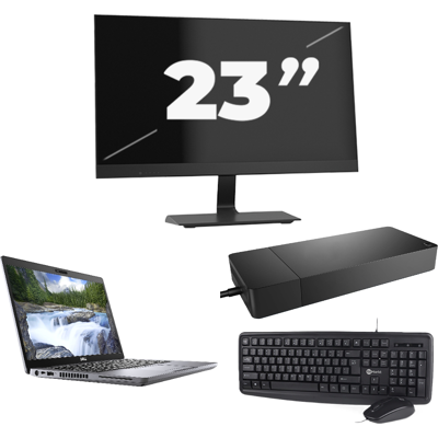 Dell Latitude 5410 - Intel Core i7-10e Generatie - 14 inch - 8GB RAM - 256GB SSD - Windows 11 + 1x 23 inch Monitor Dell Latitude 5410 - Intel Core i7-10e Generatie - 14 inch - 8GB RAM - 256GB SSD - Windows 11 + 1x 23 inch Monitor