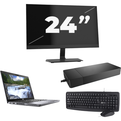 Dell Latitude 5410 - Intel Core i7-10e Generatie - 14 inch - 8GB RAM - 256GB SSD - Windows 11 + 1x 24 inch Monitor Dell Latitude 5410 - Intel Core i7-10e Generatie - 14 inch - 8GB RAM - 256GB SSD - Windows 11 + 1x 24 inch Monitor