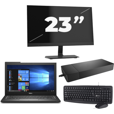 Dell Latitude 7280 - Intel Core i5-6e Generatie - 12 inch - 8GB RAM - 256GB SSD - Windows 11 + 1x 23 inch Monitor Dell Latitude 7280 - Intel Core i5-6e Generatie - 12 inch - 8GB RAM - 256GB SSD - Windows 11 + 1x 23 inch Monitor
