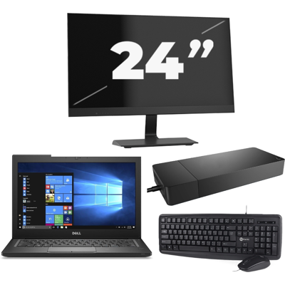 Dell Latitude 7280 - Intel Core i5-6e Generatie - 12 inch - 8GB RAM - 256GB SSD - Windows 11 + 1x 24 inch Monitor Dell Latitude 7280 - Intel Core i5-6e Generatie - 12 inch - 8GB RAM - 256GB SSD - Windows 11 + 1x 24 inch Monitor