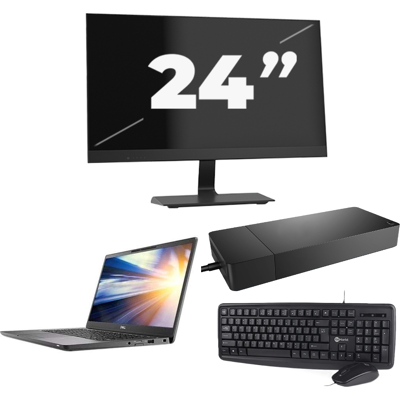 Dell Latitude 7300 - Intel Core i5-8e Generatie - 13 inch - 8GB RAM - 256GB SSD - Windows 11 + 1x 24 inch Monitor Dell Latitude 7300 - Intel Core i5-8e Generatie - 13 inch - 8GB RAM - 256GB SSD - Windows 11 + 1x 24 inch Monitor