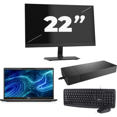 Dell Latitude 7320 - Intel Core i7-11e Generatie - 13 inch - Touch - 16GB RAM - 256GB SSD - Windows 11 Home + 1x 22 inch Monitor Dell Latitude 7320 - Intel Core i7-11e Generatie - 13 inch - Touch - 16GB RAM - 256GB SSD - Windows 11 Home + 1x 22 inch Monitor
