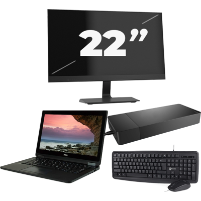 Dell Latitude E7270 - Intel Core i7-6e Generatie - 12 inch - 8GB RAM - 256GB SSD - Windows 11 + 1x 22 inch Monitor Dell Latitude E7270 - Intel Core i7-6e Generatie - 12 inch - 8GB RAM - 256GB SSD - Windows 11 + 1x 22 inch Monitor