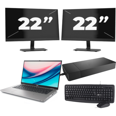 Dell Precision 3541 - Intel Core i7-9e Generatie - 15 inch - 8GB RAM - 256GB SSD - Windows 11 + 2x 22 inch Monitor Dell Precision 3541 - Intel Core i7-9e Generatie - 15 inch - 8GB RAM - 256GB SSD - Windows 11 + 2x 22 inch Monitor