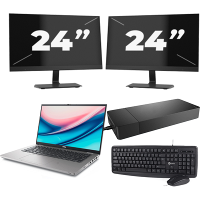 Dell Precision 3541 - Intel Core i7-9e Generatie - 15 inch - 8GB RAM - 256GB SSD - Windows 11 + 2x 24 inch Monitor Dell Precision 3541 - Intel Core i7-9e Generatie - 15 inch - 8GB RAM - 256GB SSD - Windows 11 + 2x 24 inch Monitor