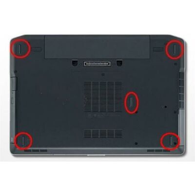 TopMedia 1 Notebook Rubber Foot for Dell Latitude E6320 E6420 E5420 & etc. TopMedia 1 Notebook Rubber Foot for Dell Latitude E6320 E6420 E5420 & etc.