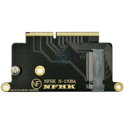 TopMedia M key NGFF M.2 NVME SSD Adapter Card for MacBook Pro 13" A1708 2016-2017 & etc. TopMedia M key NGFF M.2 NVME SSD Adapter Card for MacBook Pro 13" A1708 2016-2017 & etc.