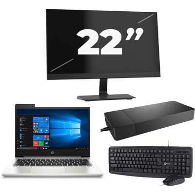 HP ProBook 430 G6 - Intel Core i5-8e Generatie - 13 inch - 8GB RAM - 256GB SSD - Windows 11 + 1x 22 inch Monitor HP ProBook 430 G6 - Intel Core i5-8e Generatie - 13 inch - 8GB RAM - 256GB SSD - Windows 11 + 1x 22 inch Monitor