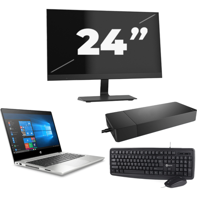 HP ProBook 430 G7 - Intel Core i5-10e Generatie - 13 inch - 8GB RAM - 256GB SSD - Windows 11 + 1x 24 inch Monitor HP ProBook 430 G7 - Intel Core i5-10e Generatie - 13 inch - 8GB RAM - 256GB SSD - Windows 11 + 1x 24 inch Monitor