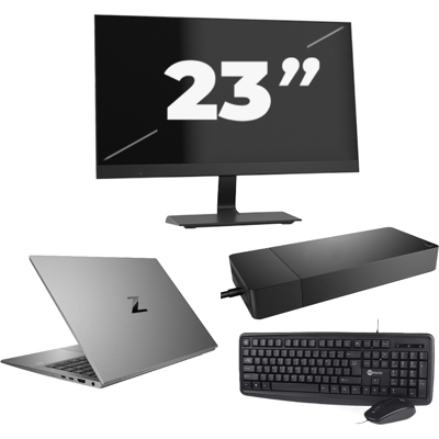 HP ZBook Firefly 14 G7 - Intel Core i7-10e Generatie - 14 inch - 16GB RAM - 256GB SSD - Windows 11 Home + 1x 23 inch Monitor HP ZBook Firefly 14 G7 - Intel Core i7-10e Generatie - 14 inch - 16GB RAM - 256GB SSD - Windows 11 Home + 1x 23 inch Monitor