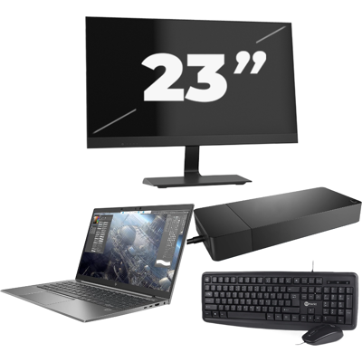 HP ZBook Firefly 14 G8 - Intel Core i7-11e Generatie - 14 inch - 16GB RAM - 256GB SSD - Windows 11 Home + 1x 23 inch Monitor HP ZBook Firefly 14 G8 - Intel Core i7-11e Generatie - 14 inch - 16GB RAM - 256GB SSD - Windows 11 Home + 1x 23 inch Monitor