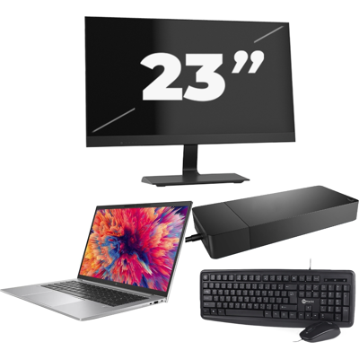 HP ZBook Firefly 14 G9 - Intel Core i7-12e Generatie - 14 inch - 8GB RAM - 256GB SSD - Windows 11 + 1x 23 inch Monitor HP ZBook Firefly 14 G9 - Intel Core i7-12e Generatie - 14 inch - 8GB RAM - 256GB SSD - Windows 11 + 1x 23 inch Monitor