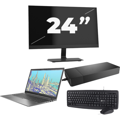 HP ZBook Firefly 15 G8 - Intel Core i7-11e Generatie - 15 inch - 8GB RAM - 256GB SSD - Windows 11 Home + 1x 24 inch Monitor HP ZBook Firefly 15 G8 - Intel Core i7-11e Generatie - 15 inch - 8GB RAM - 256GB SSD - Windows 11 Home + 1x 24 inch Monitor