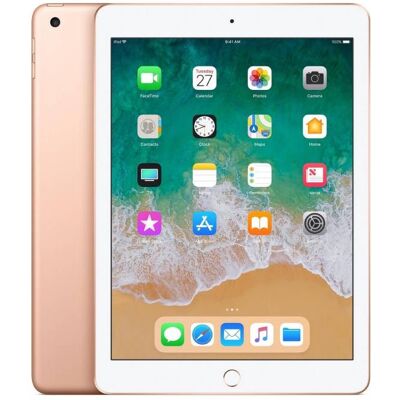 Apple iPad 6 (2018) - 9.7 inch - 32GB - Goud - 2 jaar Garantie Apple iPad 6 (2018) - 9.7 inch - 32GB - Goud - 2 jaar Garantie