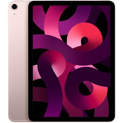 Apple iPad Air 5 (2022) - 10.9 inch - 64GB - Roze - 2 jaar Garantie Apple iPad Air 5 (2022) - 10.9 inch - 64GB - Roze - 2 jaar Garantie