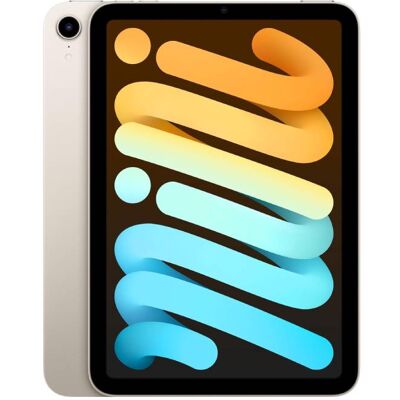 Apple iPad mini 6 (2021) - 8.3 inch - 256GB - Sterrenlicht - 2 jaar Garantie Apple iPad mini 6 (2021) - 8.3 inch - 256GB - Sterrenlicht - 2 jaar Garantie