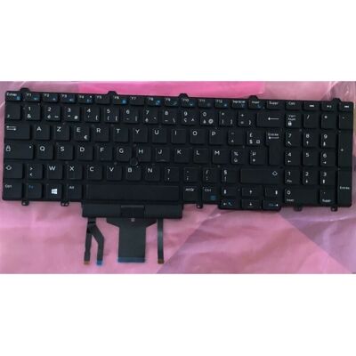 Notebook keyboard for Dell Latitude E5550 E5570 Precision 3510 with pointstick AZERTY Notebook keyboard for Dell Latitude E5550 E5570 Precision 3510 with pointstick AZERTY
