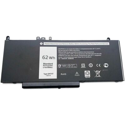 TopMedia Notebook battery for Dell Latitude E5470 E5570 Precision M3510 series 6MT4T 7.6V 6000mAh TopMedia Notebook battery for Dell Latitude E5470 E5570 Precision M3510 series 6MT4T 7.6V 6000mAh
