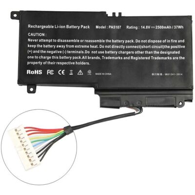 TopMedia Notebook battery for Toshiba Satellite P55 S55 L45 L50 L55 Series 14.4V 43Wh TopMedia Notebook battery for Toshiba Satellite P55 S55 L45 L50 L55 Series 14.4V 43Wh