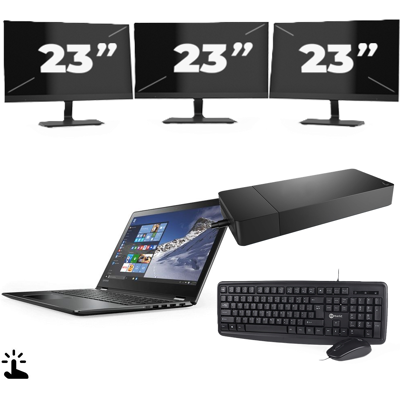 Microsoft Surface Laptop 4 - Intel Core i7-11e Generatie - 13 inch - Touch - 16GB RAM - 256GB SSD - Windows 11 Home + 3x 23 inch Monitor Microsoft Surface Laptop 4 - Intel Core i7-11e Generatie - 13 inch - Touch - 16GB RAM - 256GB SSD - Windows 11 Home + 3x 23 inch Monitor