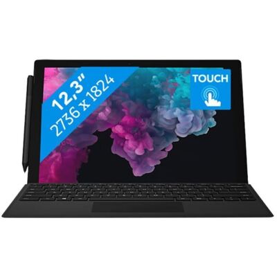 Microsoft Surface Pro 6 (Zonder Toetsenbord) - Intel Core i5-8e Generatie - 12 inch - Touch - 8GB RAM - 256GB SSD - Windows 11 Microsoft Surface Pro 6 (Zonder Toetsenbord) - Intel Core i5-8e Generatie - 12 inch - Touch - 8GB RAM - 256GB SSD - Windows 11